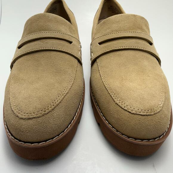 Vionic Cheryl II Sand Slip-On Suede Loafers, Women's Size 8 Wide - Picture 7 of 11